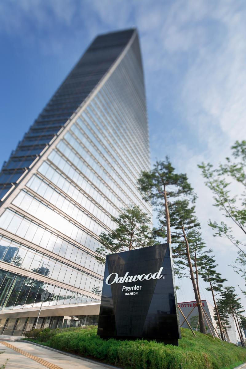 Oakwood Premier Incheon Aparthotel Eksteriør bilde